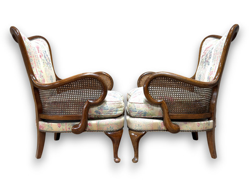 Paire fauteuils bergère - paire,