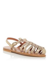 KJACQUES Womens Gold Metallic