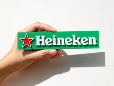 Plaque Logo Heineken - 3D