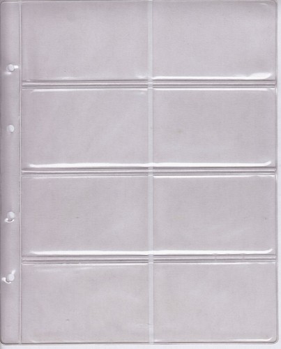 Lot feuillets transparents - 20,
