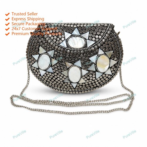 Sac main meenakari stone - sac,