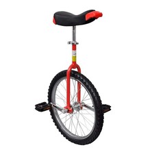 Monocycle ajustable rouge 16