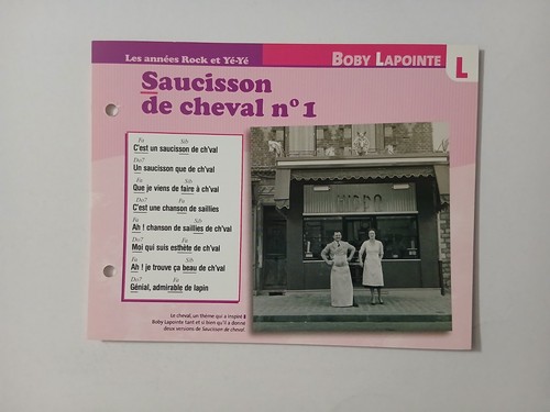 Carte fiche boby - -, lapointe