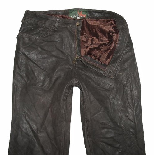 Chasse oefele jeans cuir - chasse,