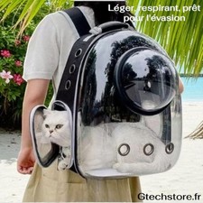 Sac  à dos de transport respirant chat & chien | Capsule spatiale voyage portabl
