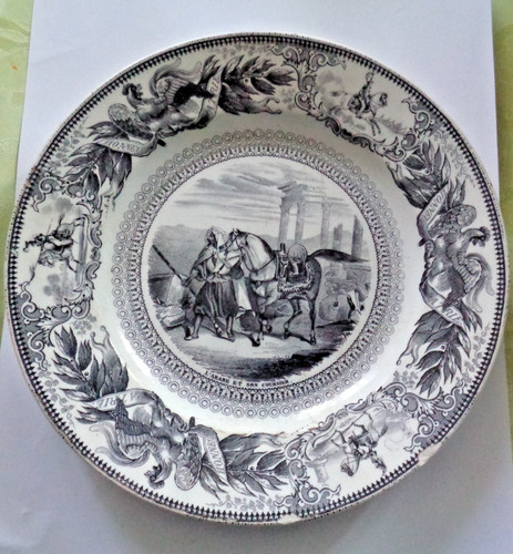 Assiette orientaliste - assiette,