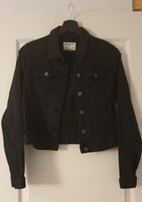 Veste En Jean Noire Pull&Bear S