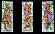 Gouache sur Papier Vitrail