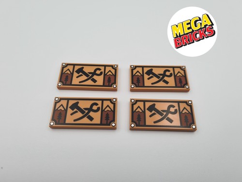 Lego lot tile 2x4 motif - lot,