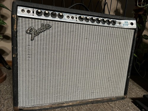 Fender twin reverb silverface - fender,