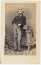 CDV circa 1860. Altgraf Salm-Reiifferscheidt, noblesse par Angerer à Vienne.