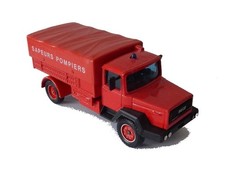 Iveco bâché Pompiers SOLIDO