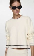 Mango Como Beige Pull