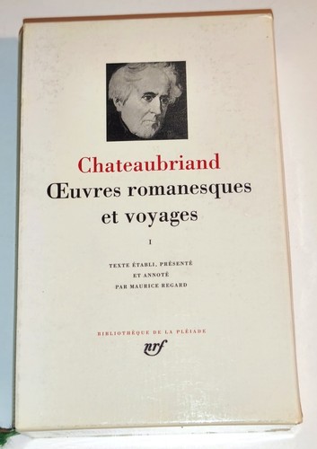 Chateaubriand œuvres - -,