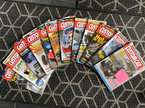 Custom car magazine bundle - car,