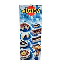 Tableau Publicitaire Tarifs Gâteaux Glace Vintage ALGIDA Années 80
