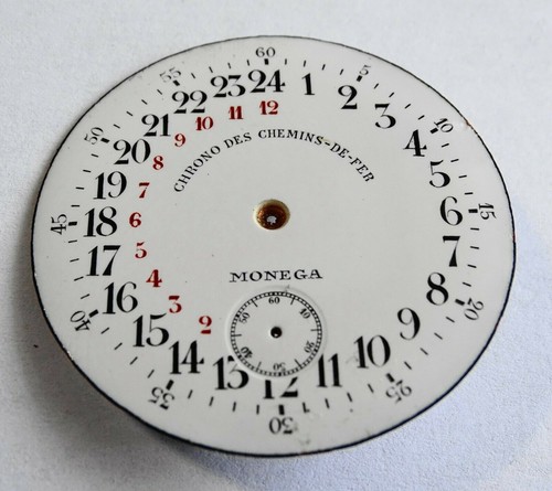 Ancien cadran chrono des - cadran,