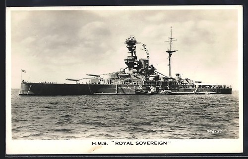 Hms royal sovereign mer - ak,