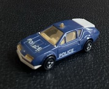 Miniature Majorette Vintage Alpine A310 Police Num 264 État Exceptionnel