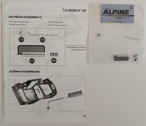 Ixo alpine a110 1600s - ixo, "alpine