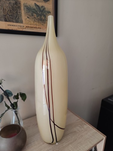 Vase art déco - verre, façon