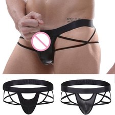 Hommes Lingerie Maille Simili