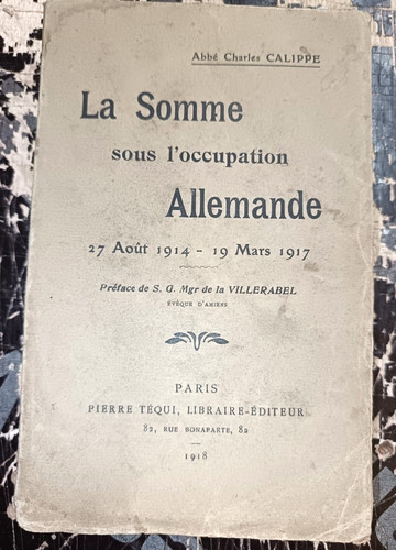 Guerre ww1 somme sous - 14/18,