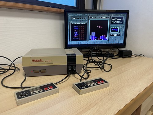 Nintendo nes avec manettes - nintendo,