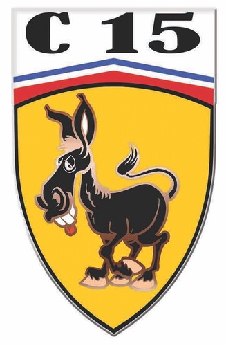 Sticker citroen c15 15 - sticker, c