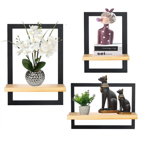 Etagere murale bois flottante - etagere,