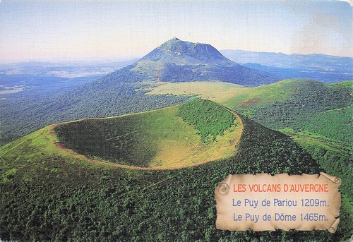 Les volcans auvergne - volcans, d