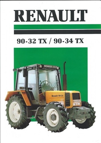 Farm tractor brochure - farm,