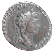 auguste caius et lucius denier (2-12 ap J.C) lyon