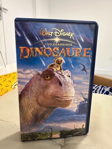 Cassette vhs disney - cassette, dinosaure