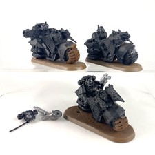 x3 Motos Plastique Warhammer