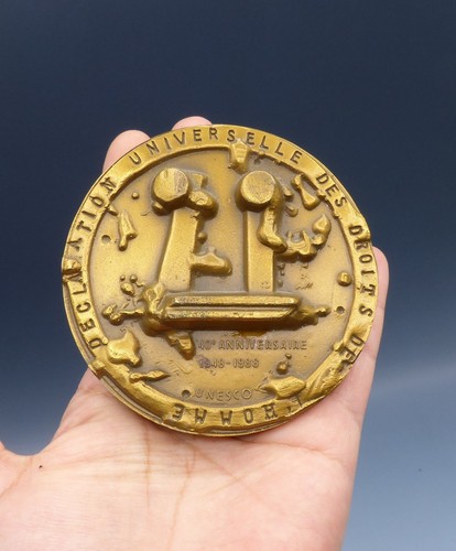 Grande médaille bronze - grande, en