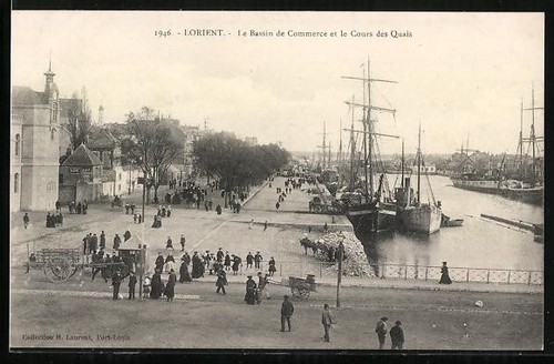 Carte postale lorient le - carte,