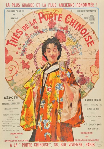 Affiche poster thes - , porte