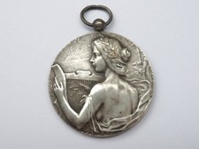 Grosse Médaille en Bronze Concours Musical du 11 et 12 Juin 1905 Ville de Nantes