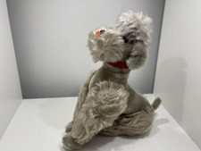 Caniche animalier Steiff 25 x 20 cm - état - voir photos