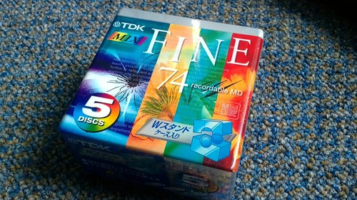 Minidisc tdk fine - tdk, série