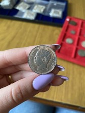 ANTIQUE MONNAIE PORTUGAL 10 REIS 1884 AA