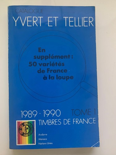 Catalogue timbres yvert - timbres, et