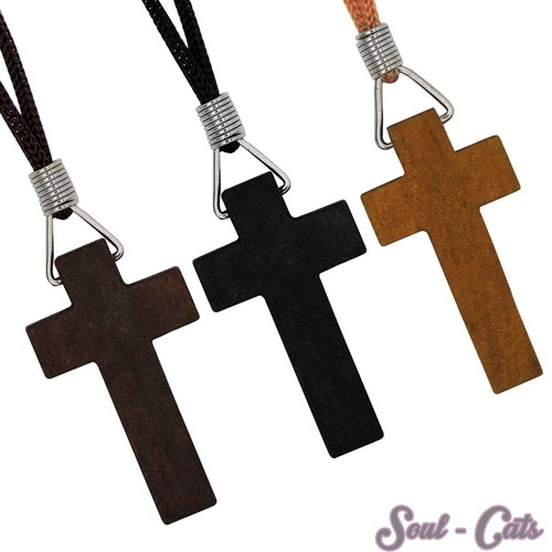 Pendentif croix bois pour - pendentif,