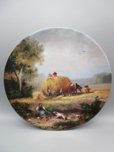 Assiette décorative ancienne