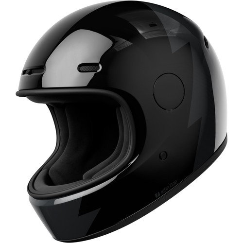 Casque moto rétro - l,