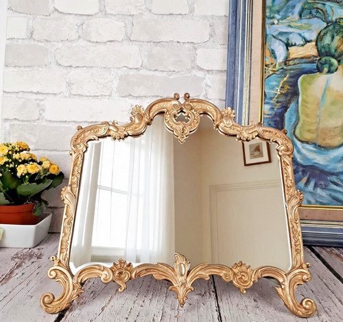 Miroir psyché ancien - , en