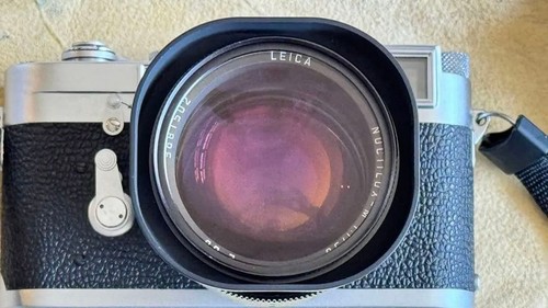 Leica noctilux f1 - m, 50
