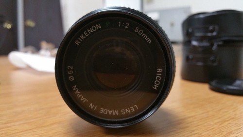 Ricoh rikenon 50mm - ricoh,