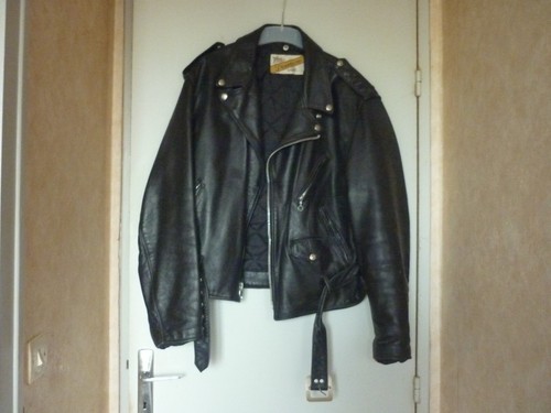 Blouson cuir véritable - blouson,